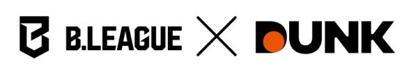 B.LEAGUE x DUNKロゴ