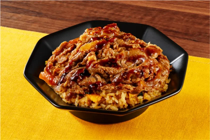 肉まみれ！牛焼肉炒飯（焙煎にんにくたれ味）