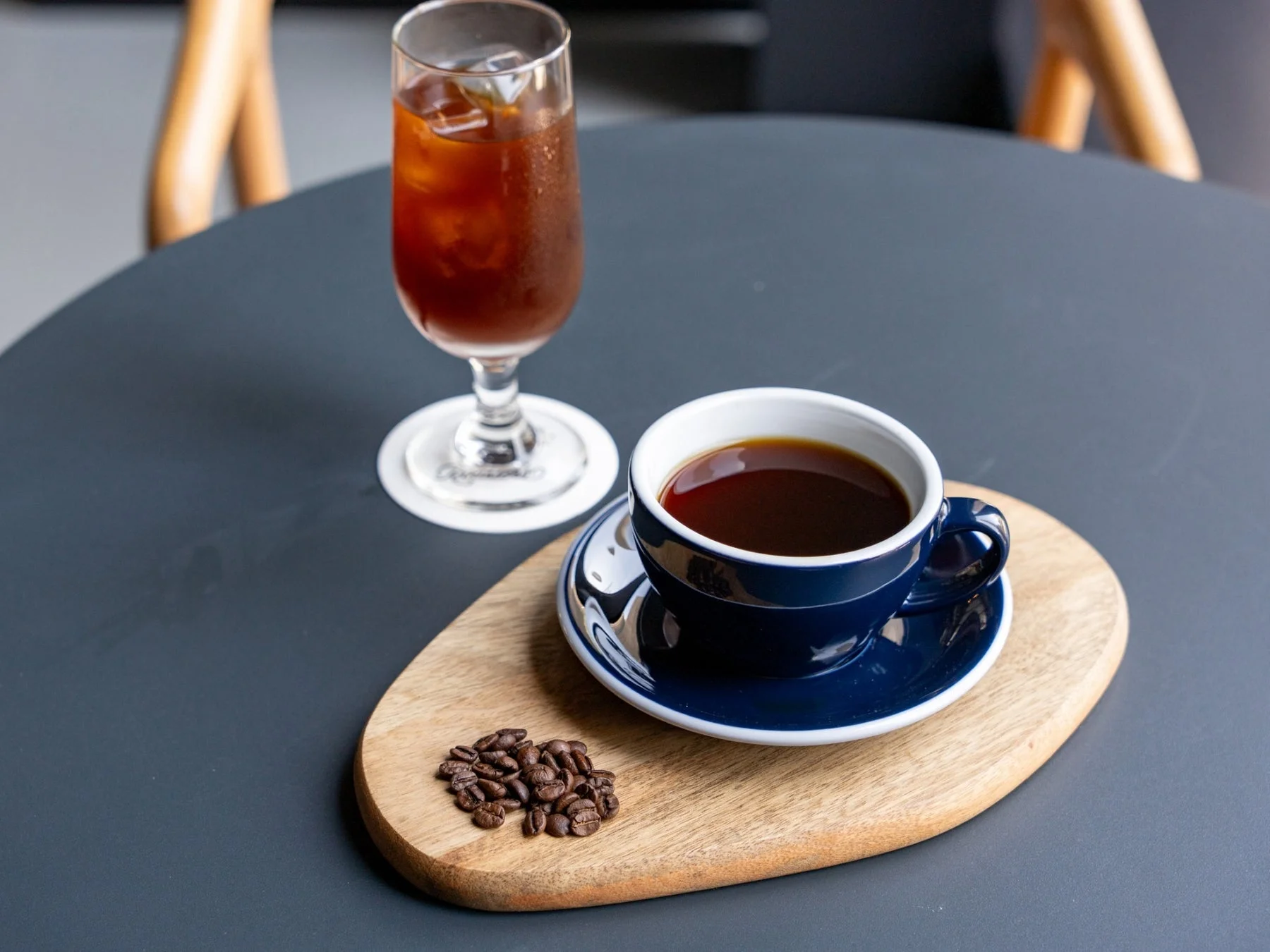 アイスコーヒーとホットコーヒー