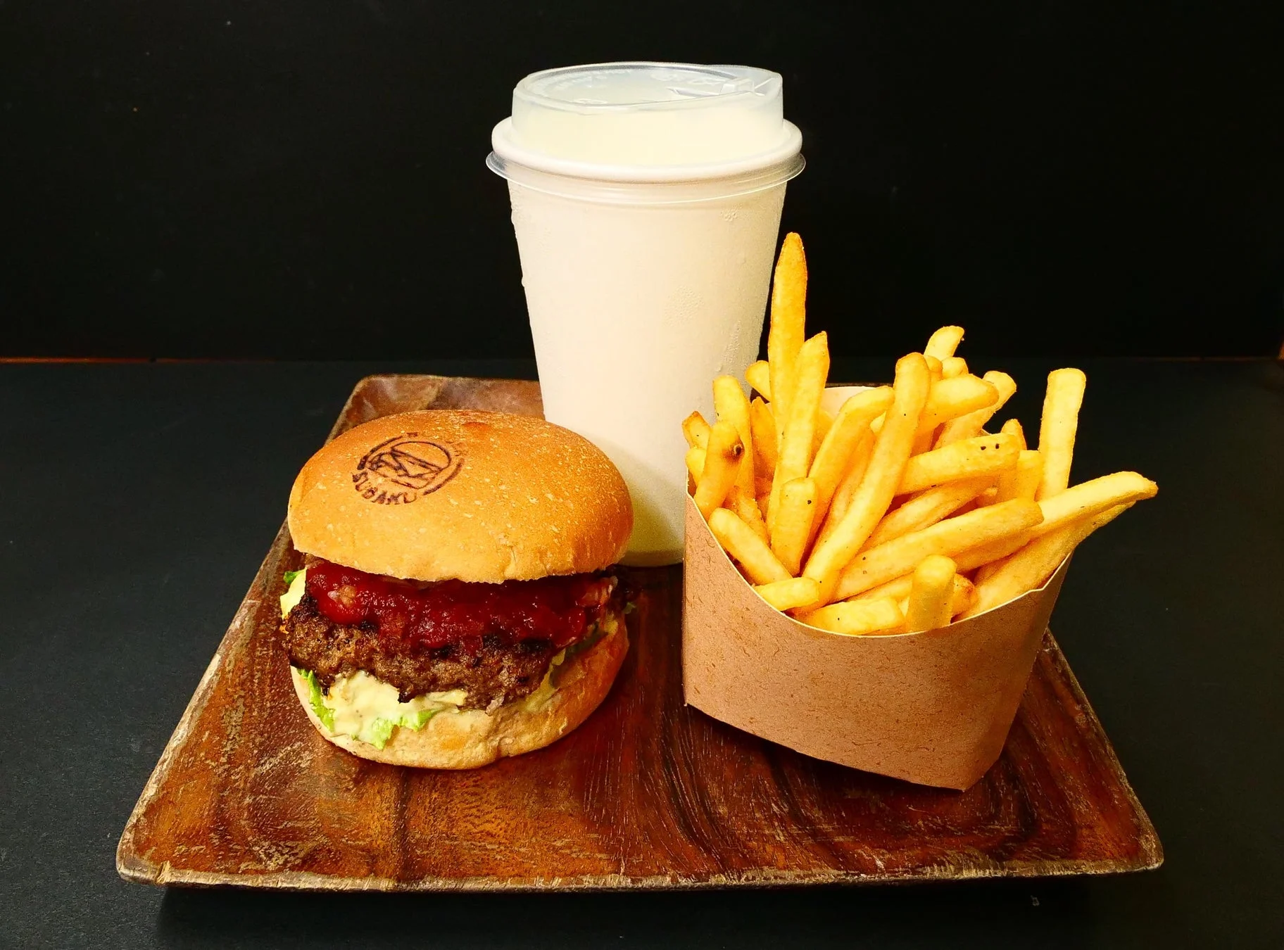 近江牛バーガーMセット