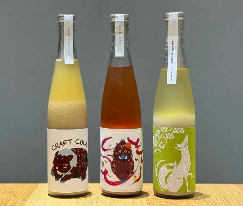 動物イラストが特徴的なクラフトコーラ
