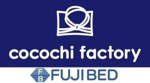 cocochi factoryとFUJIBEDのロゴ
