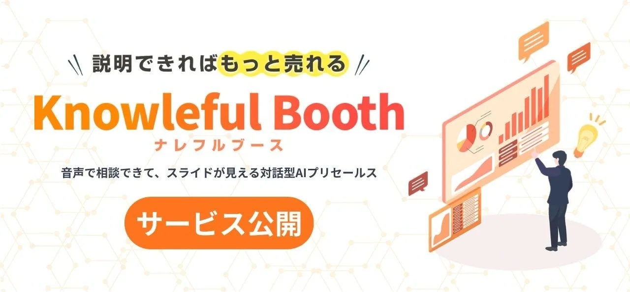 ナレフルブースのキービジュアル