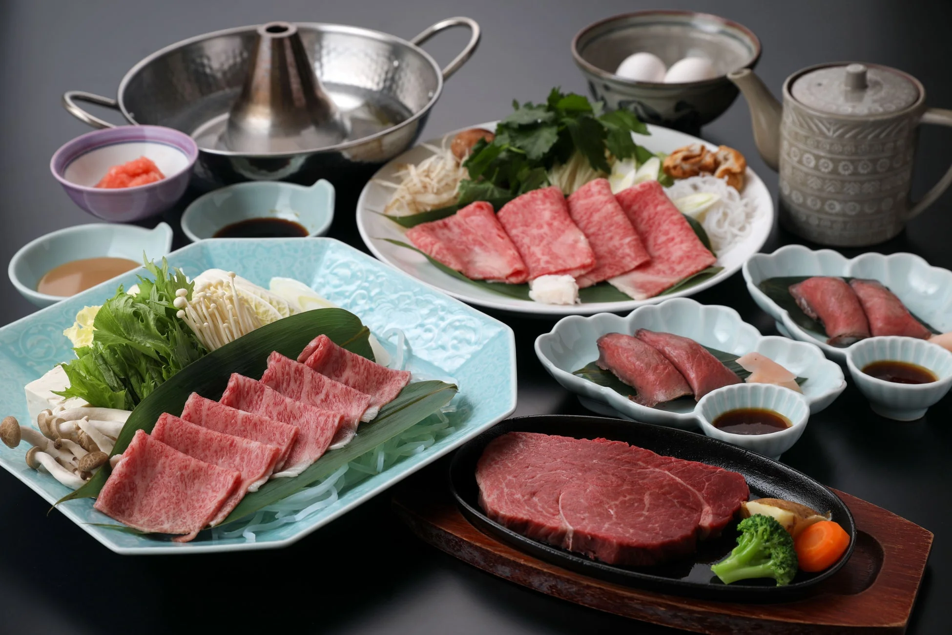 米沢牛の鍋料理