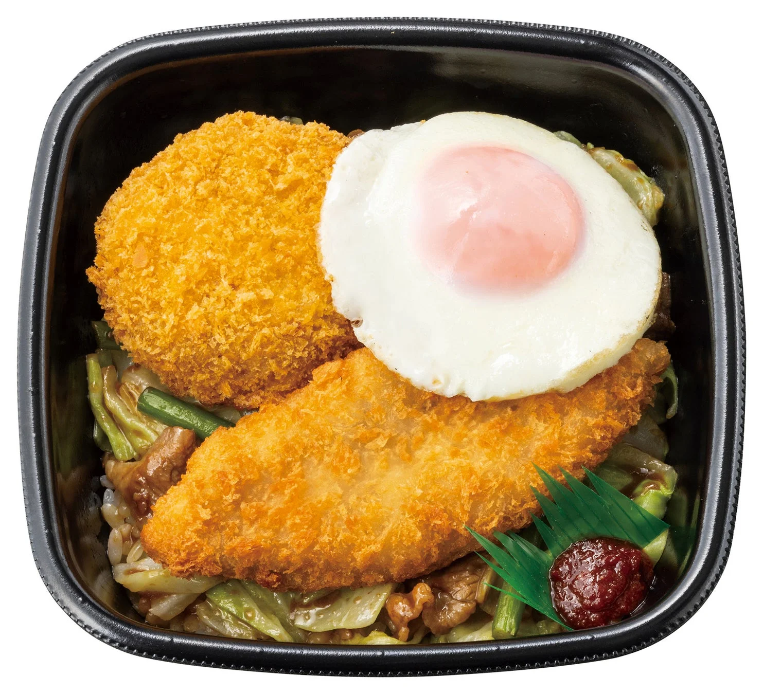 牛キャベ丼(全部のせ)