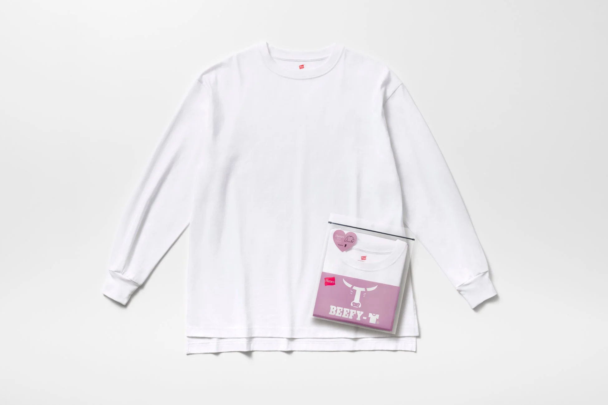 BEEFY-T for HER ボリュームスリーブTシャツ