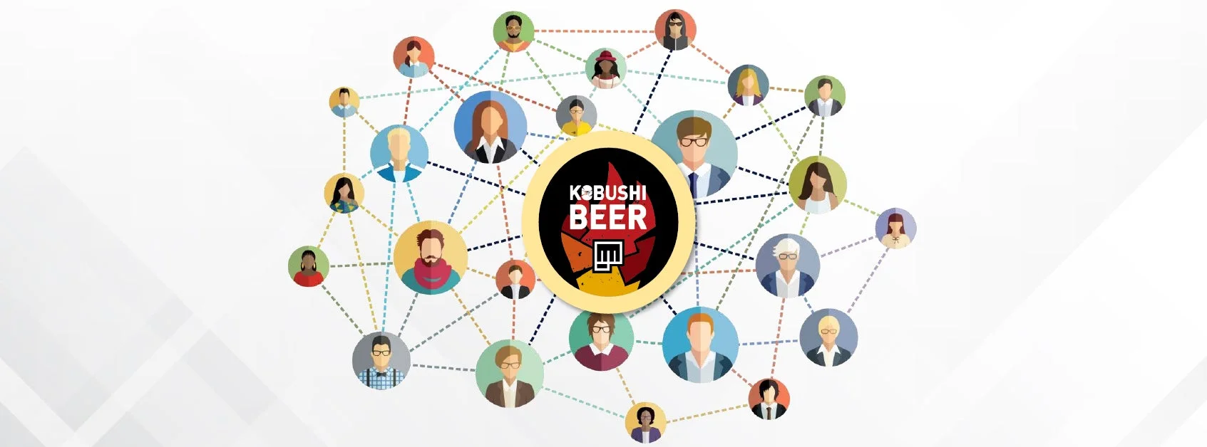 KOBUSHI BEERコミュニティスポンサーのイメージ図