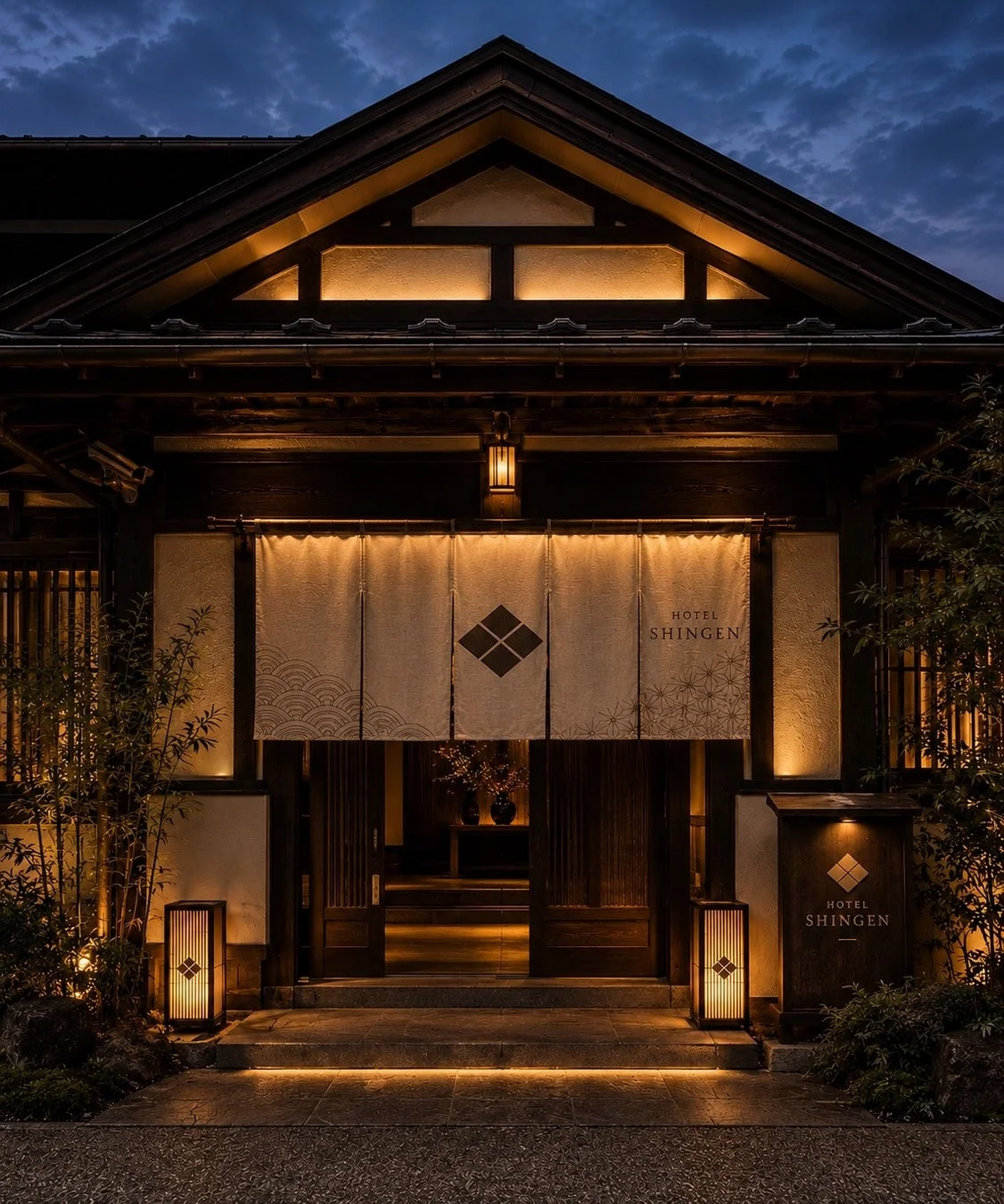 HOTEL SHINGEN エントランス