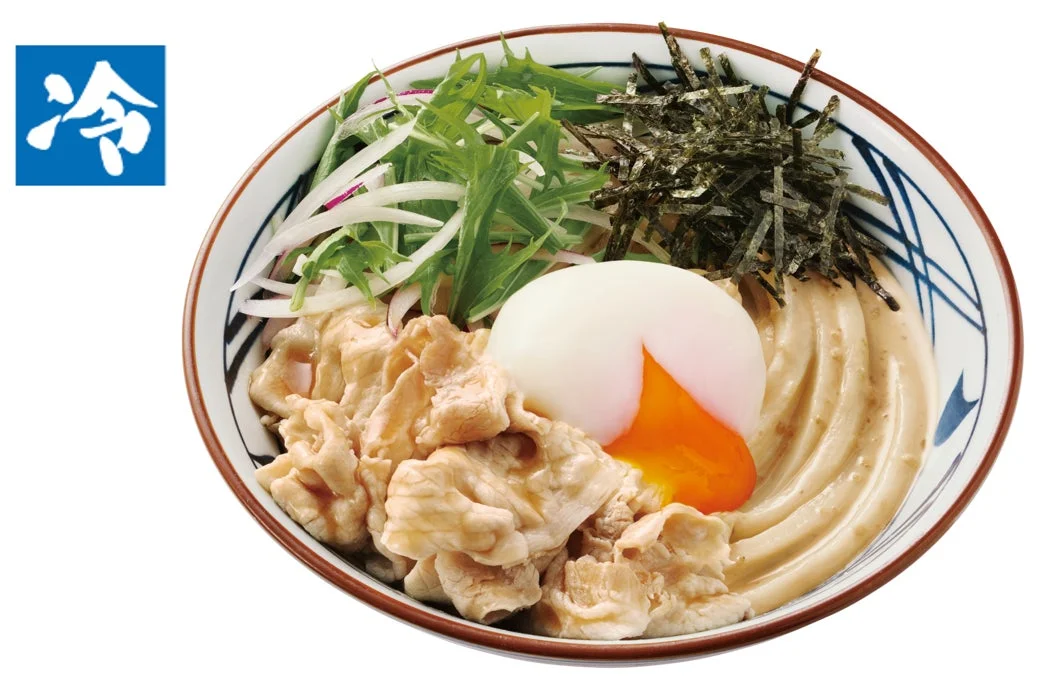 こく旨ごまだれ豚玉うどん