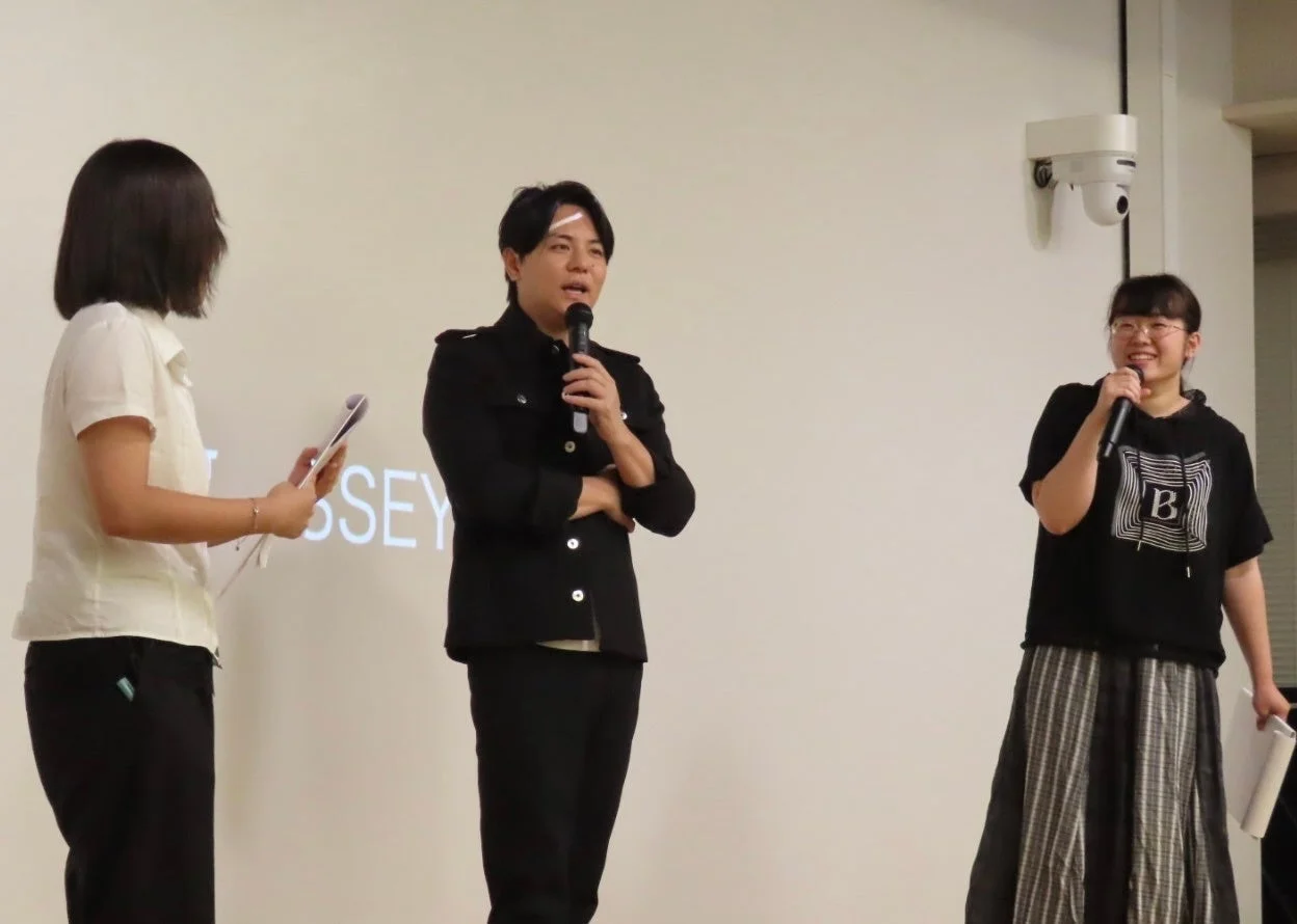 平岩氏と学生のトーク
