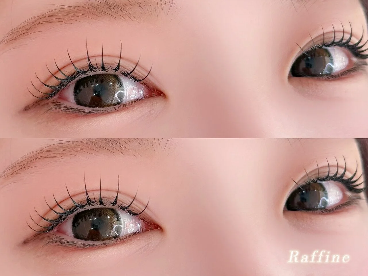 Raffine まつげパーマの施術例