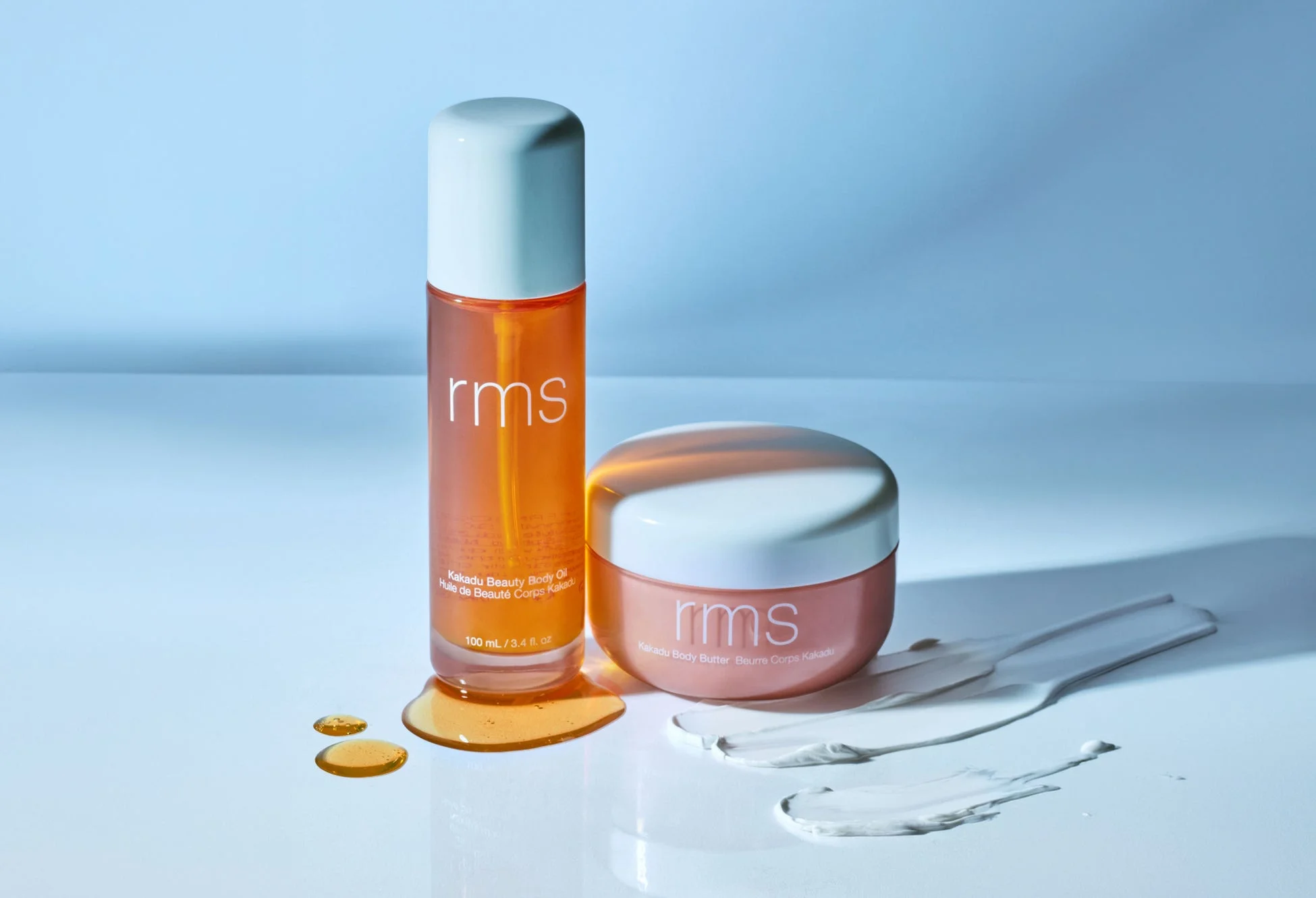rms beautyのボディオイルとボディバター