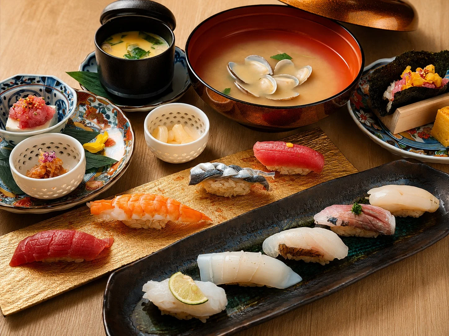 彩り豊かな和食の定食