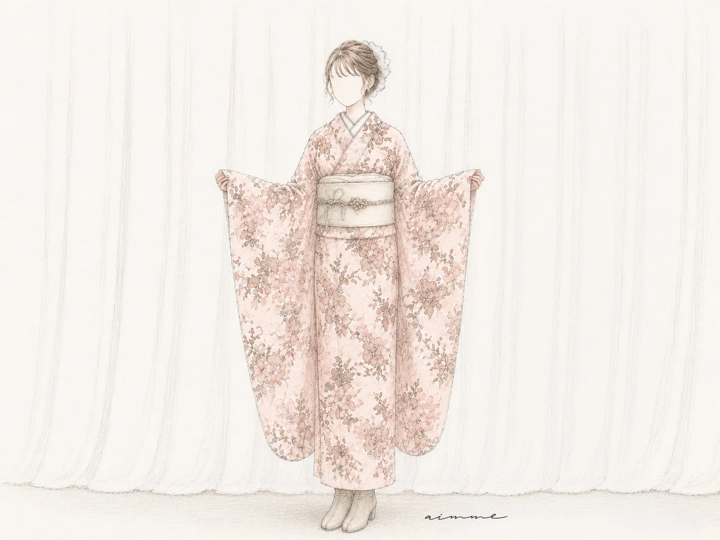DUSTY PINK振袖のイメージ