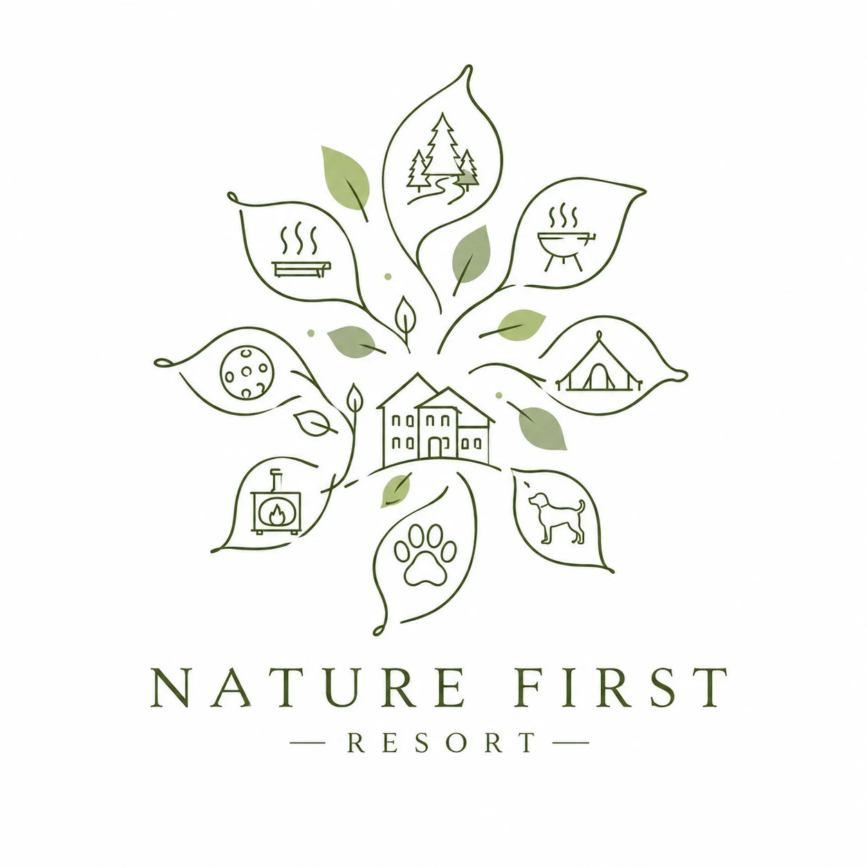 NATURE FIRST RESORTロゴ