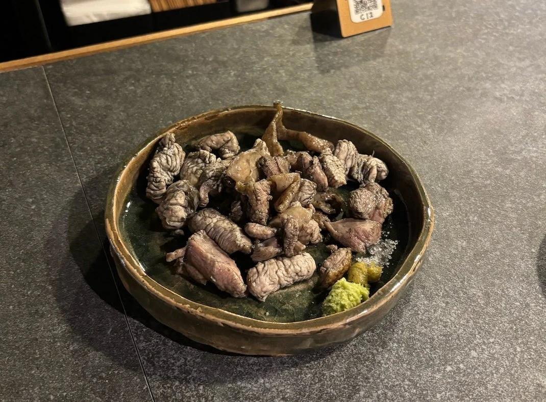 地鶏の炭火焼き
