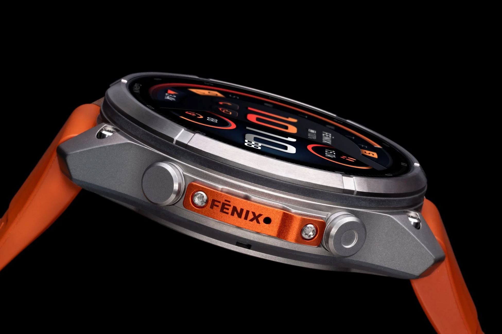 Garmin Fenix 9 Proの側面