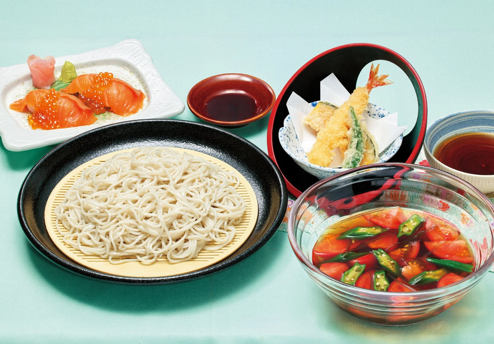 『昆布とトマトの更科つけそば』