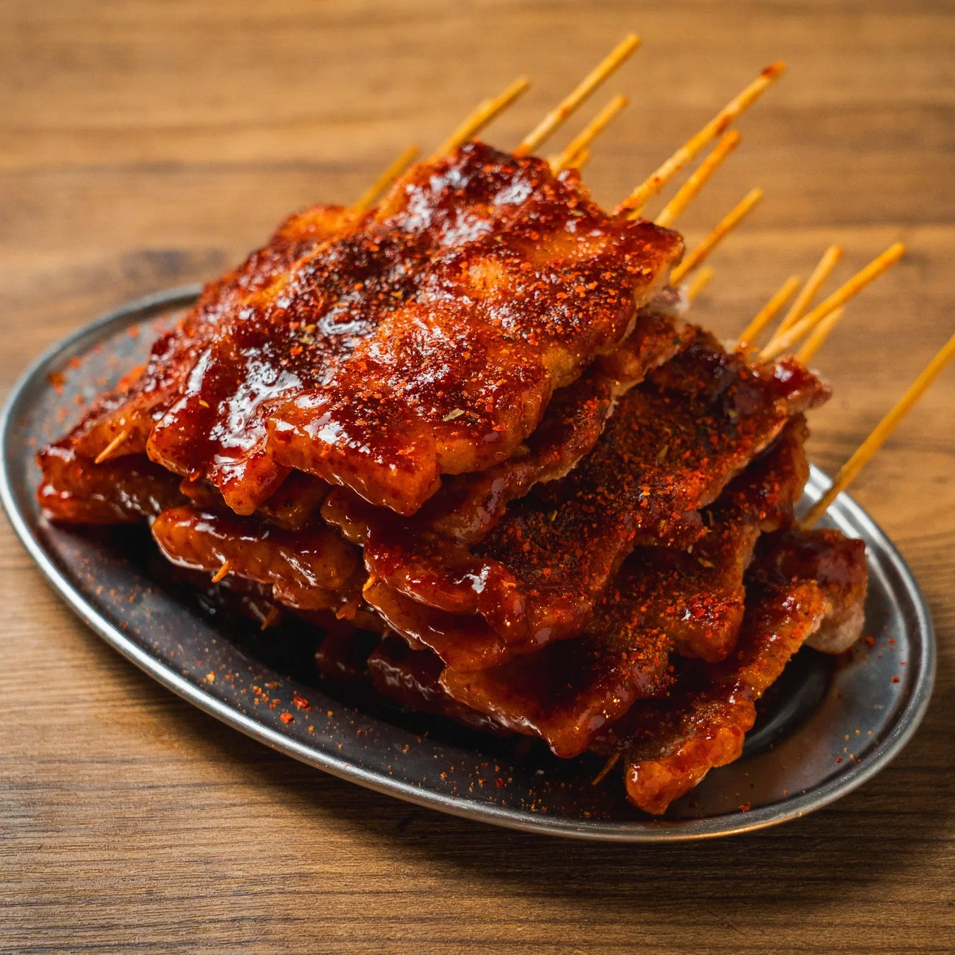 辛い串焼き