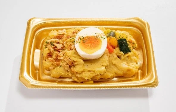 北海道を旅する 香味スープカレーのポテサラ