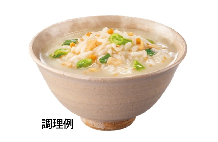 お茶づけの調理例
