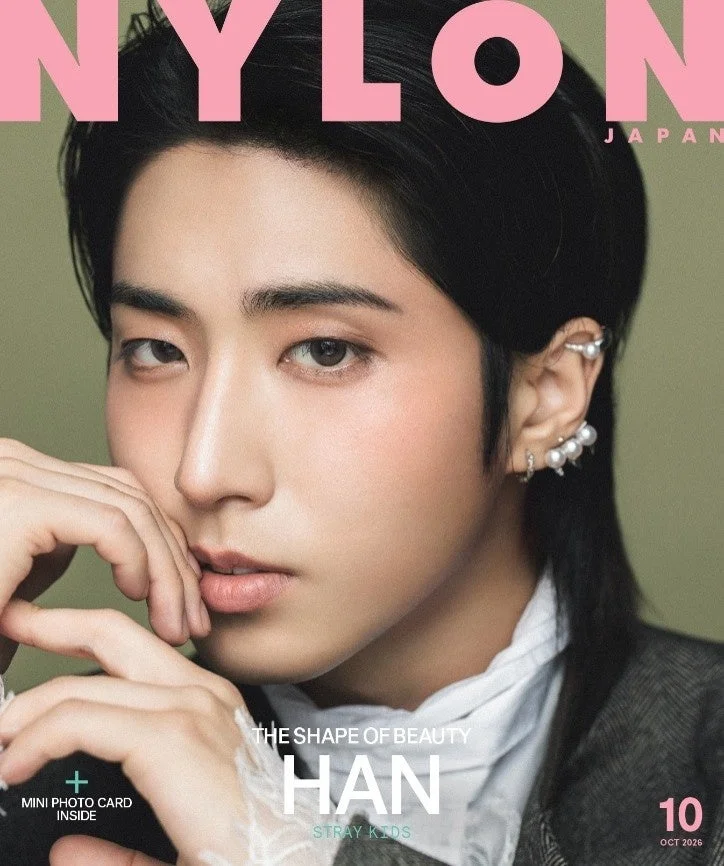 NYLON JAPAN10月号で使用されたStray Kids ハン