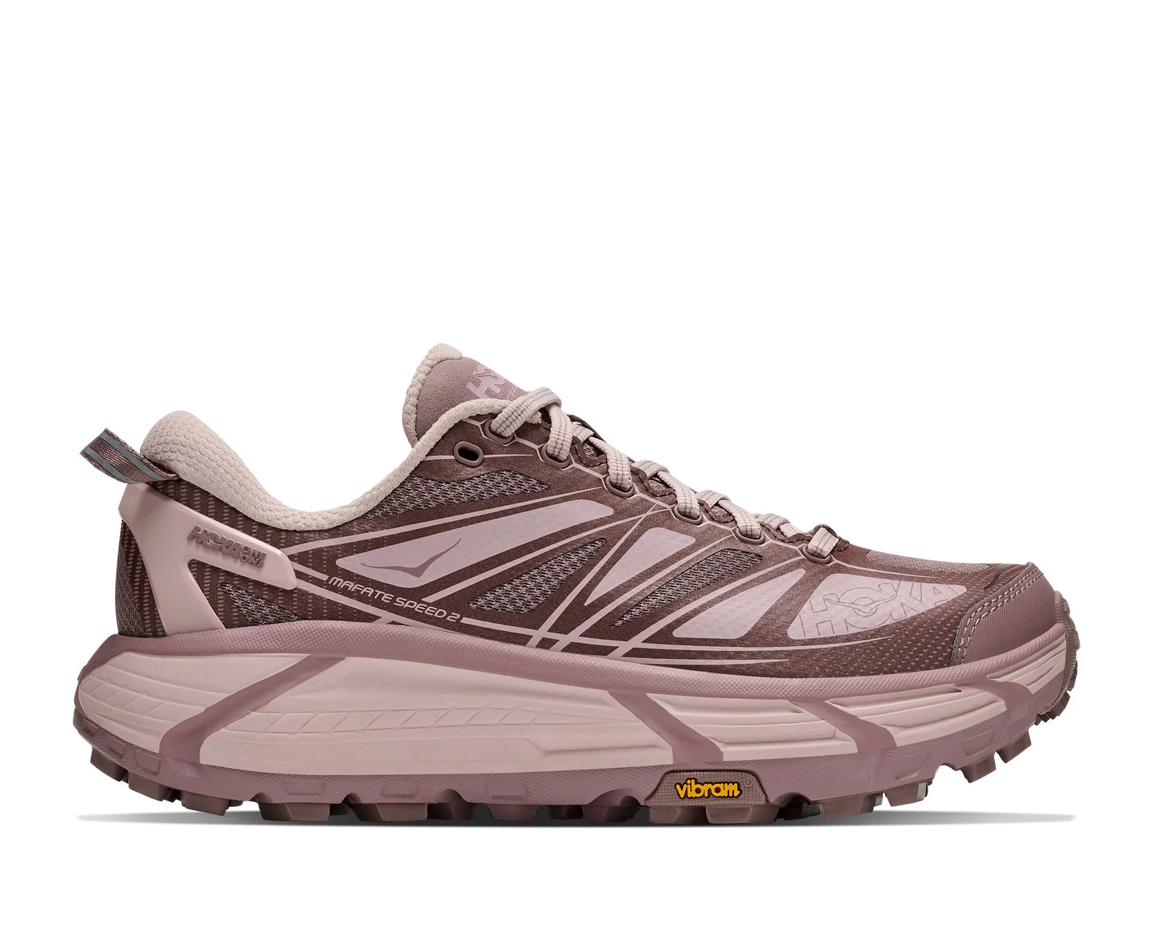 PINK OPAL / QUARTZITEカラーのHOKA MAFATE SPEED 2