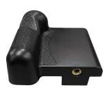 黒い質感のあるカメラ用アクセサリー