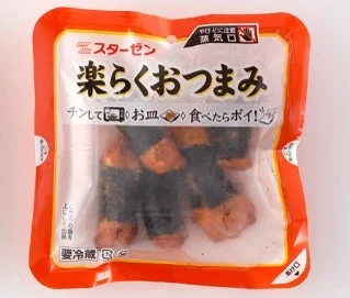楽らくおつまみ のり巻きチキン