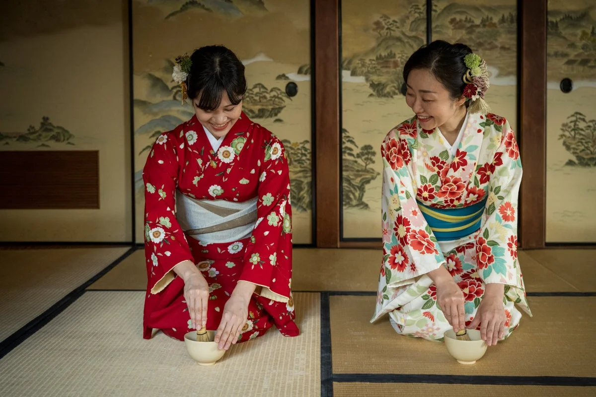 抹茶・着付け体験