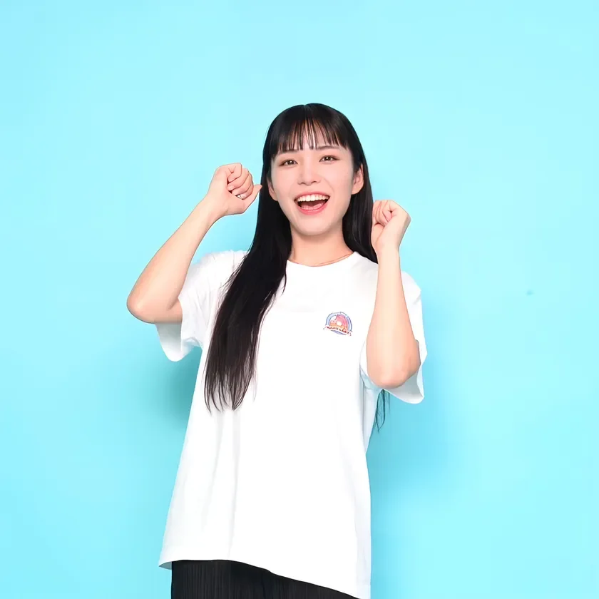 笑顔の女性