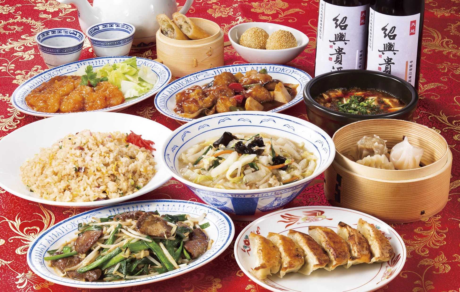 中華料理のフルコース