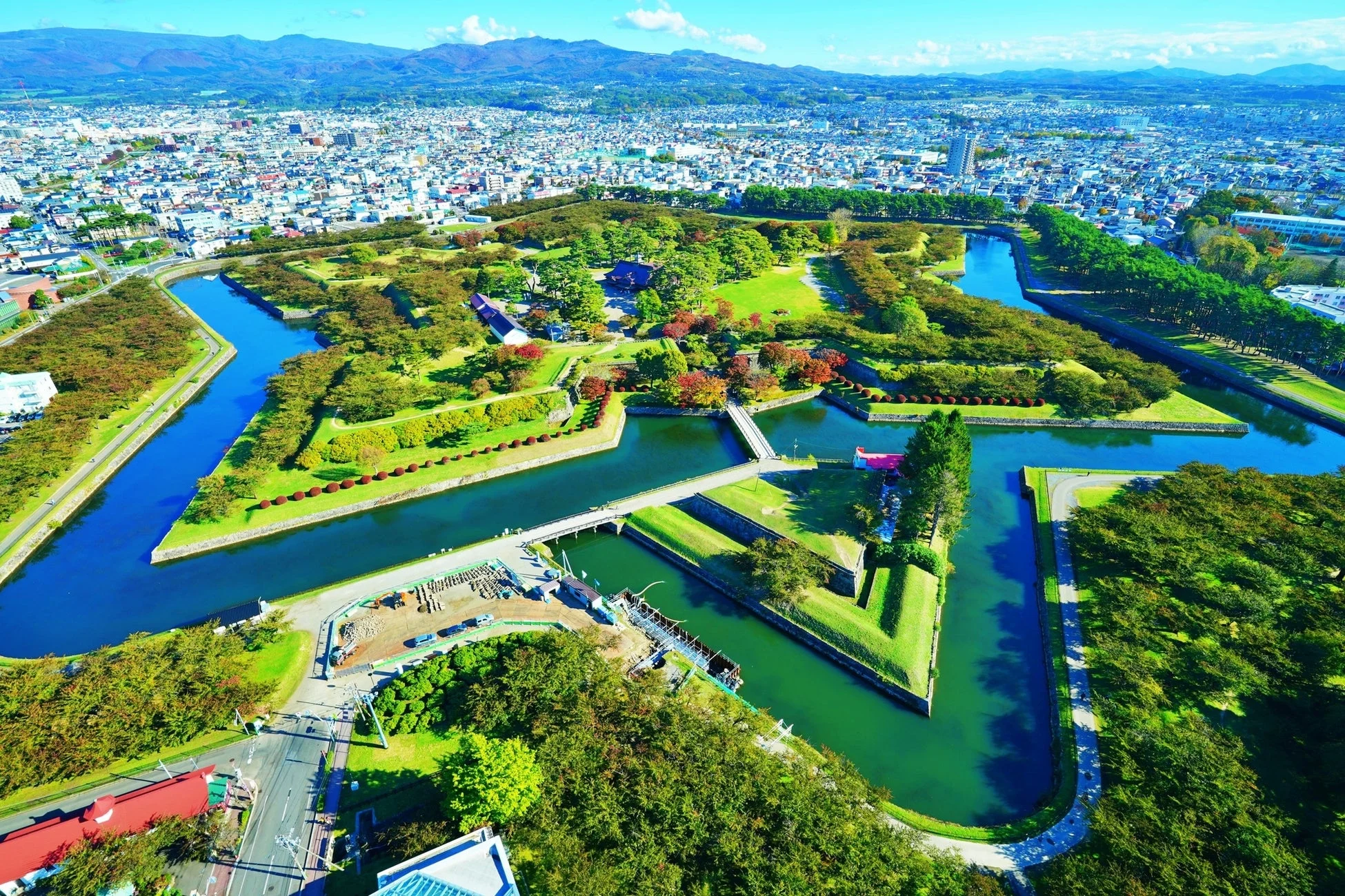 函館の五稜郭公園