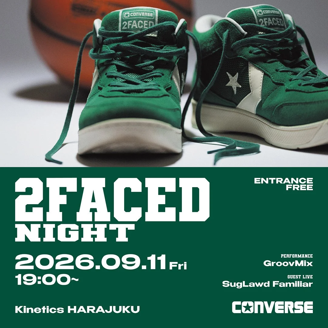 CONVERSE 2FACED Night イベント告知