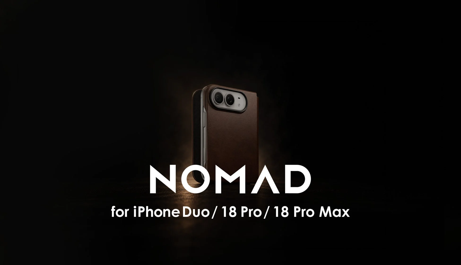 NOMAD iPhone Duo / 18 Pro / 18 Pro Max向けケース