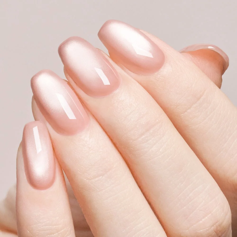MS61 mauve silkのネイル