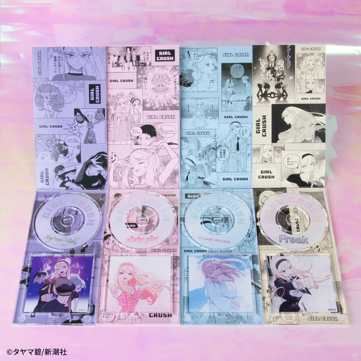 CD風アクリルスタンド