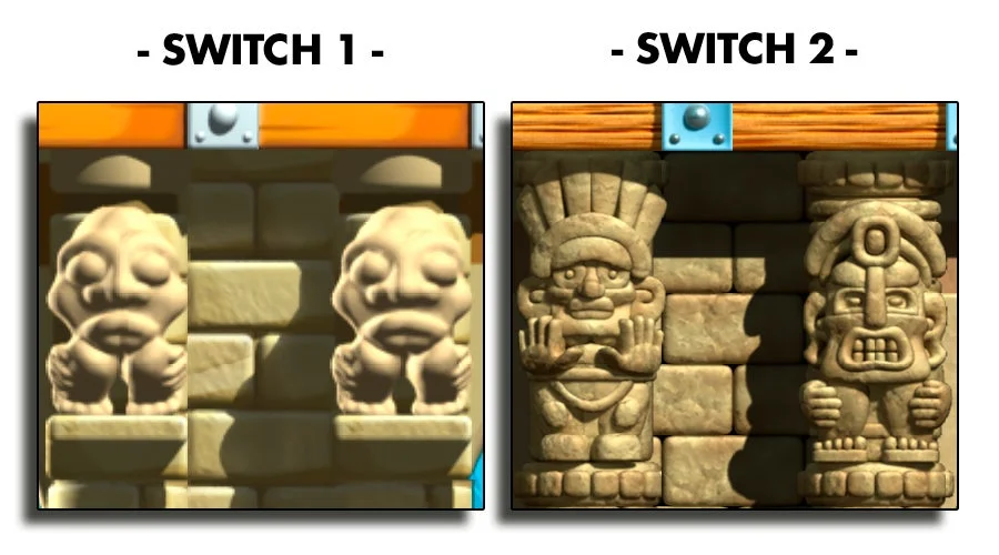 Nintendo Switch版とSwitch 2版の比較1
