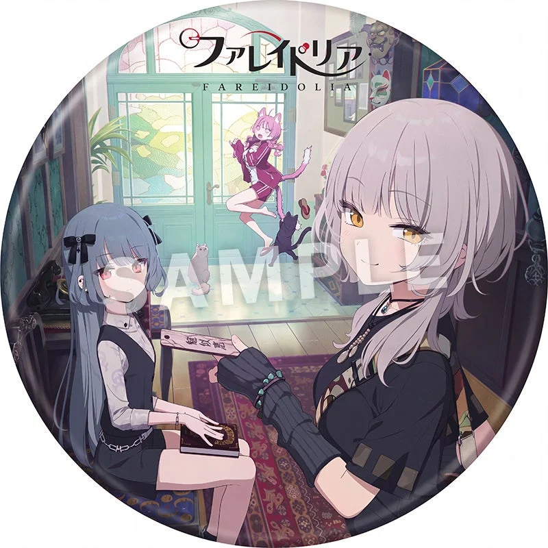 ファレイドリア ノベルティ ビッグ缶バッジ