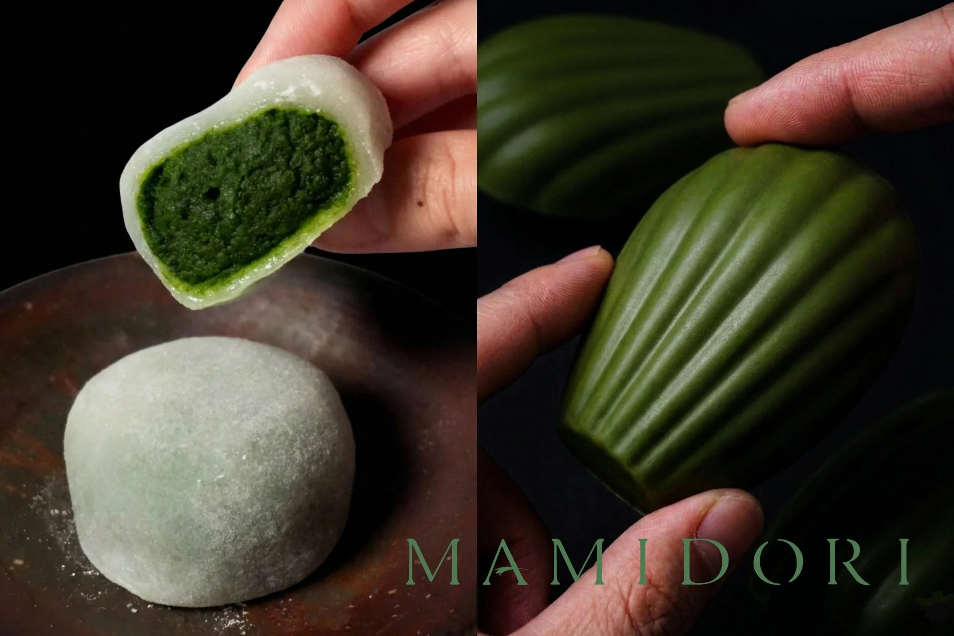MAMIDORI大福とマドレーヌ
