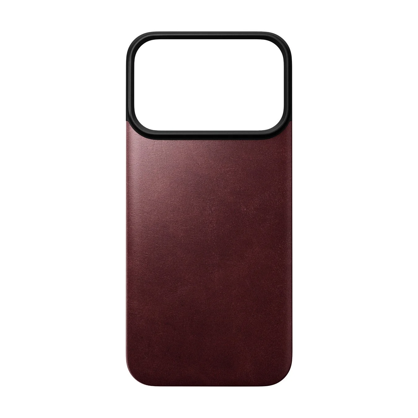 Magnetic Leather Back Horween for iPhone 18 Pro/Pro Maxシリーズ (バーガンディー)