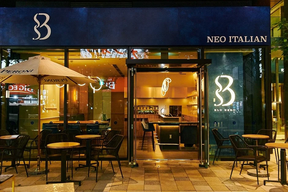 Neo Italian Bar BLU NERO外観