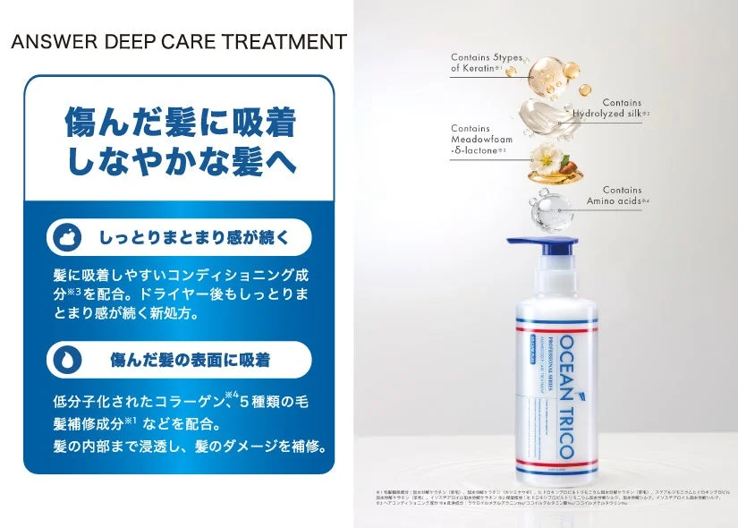 アンサーディープケアトリートメント製品詳細