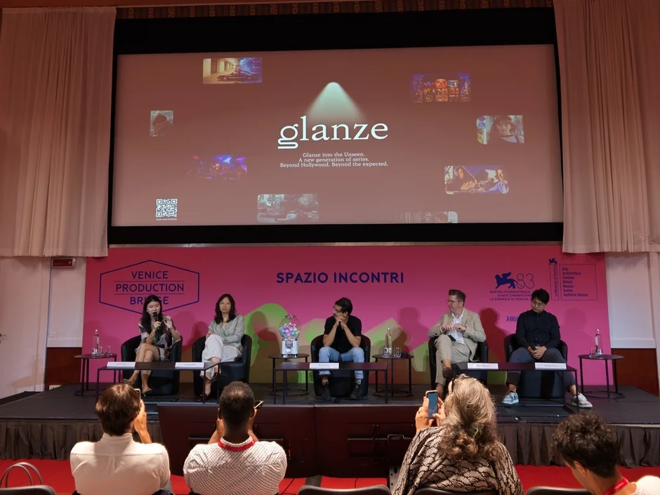 ベネチア国際映画祭のGlanze発表パネルディスカッション