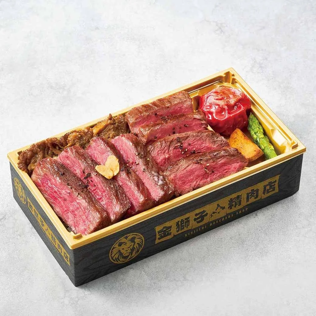 北海道産ブランド牛5種食べ比べステーキ弁当