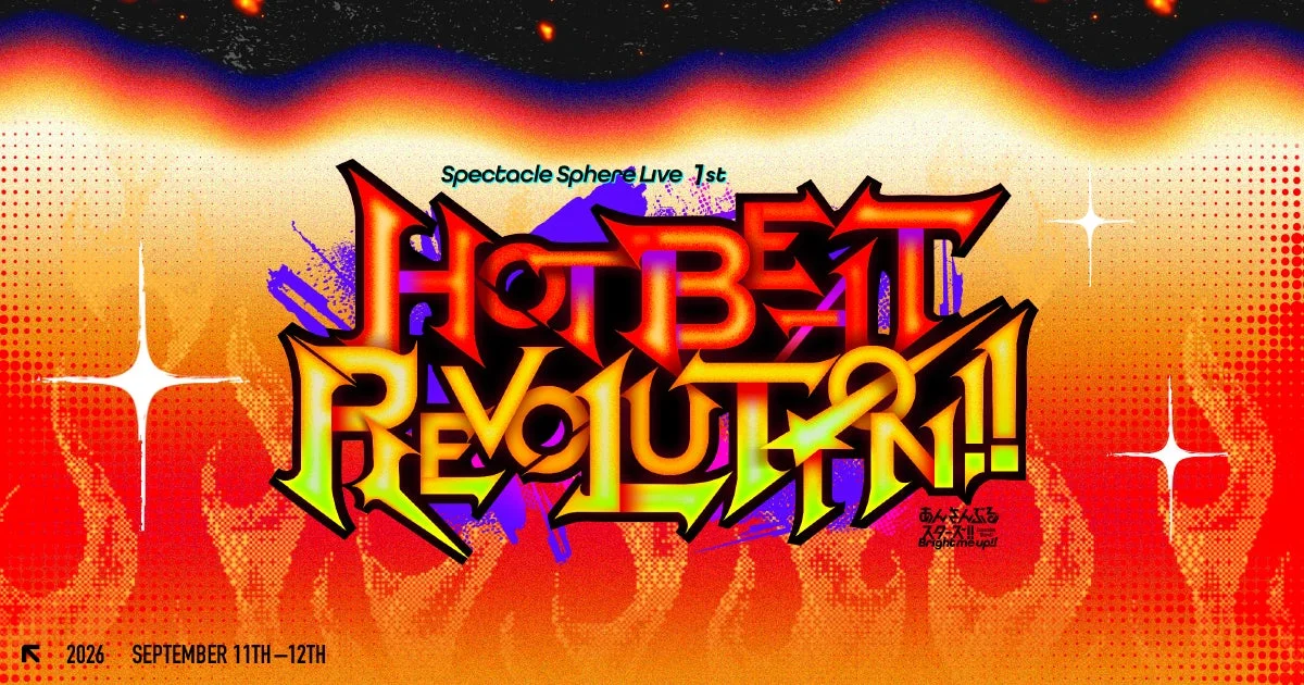Spectacle Sphere Live 1st HOT BEAT REVOLUTION!!の告知ポスター
