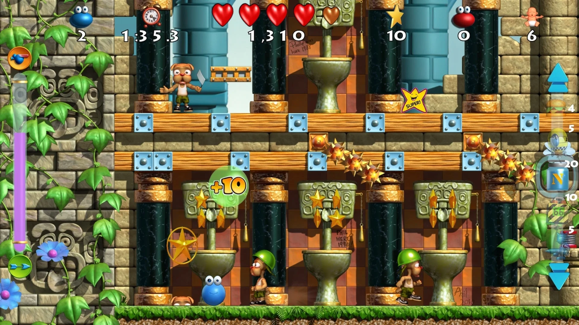 ゲームプレイ画面2