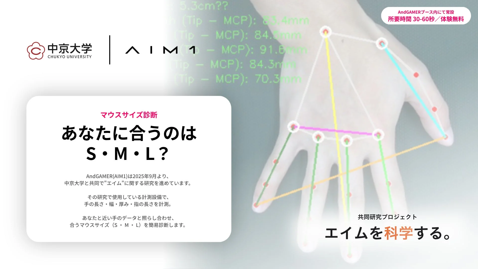 マウスサイズ診断
