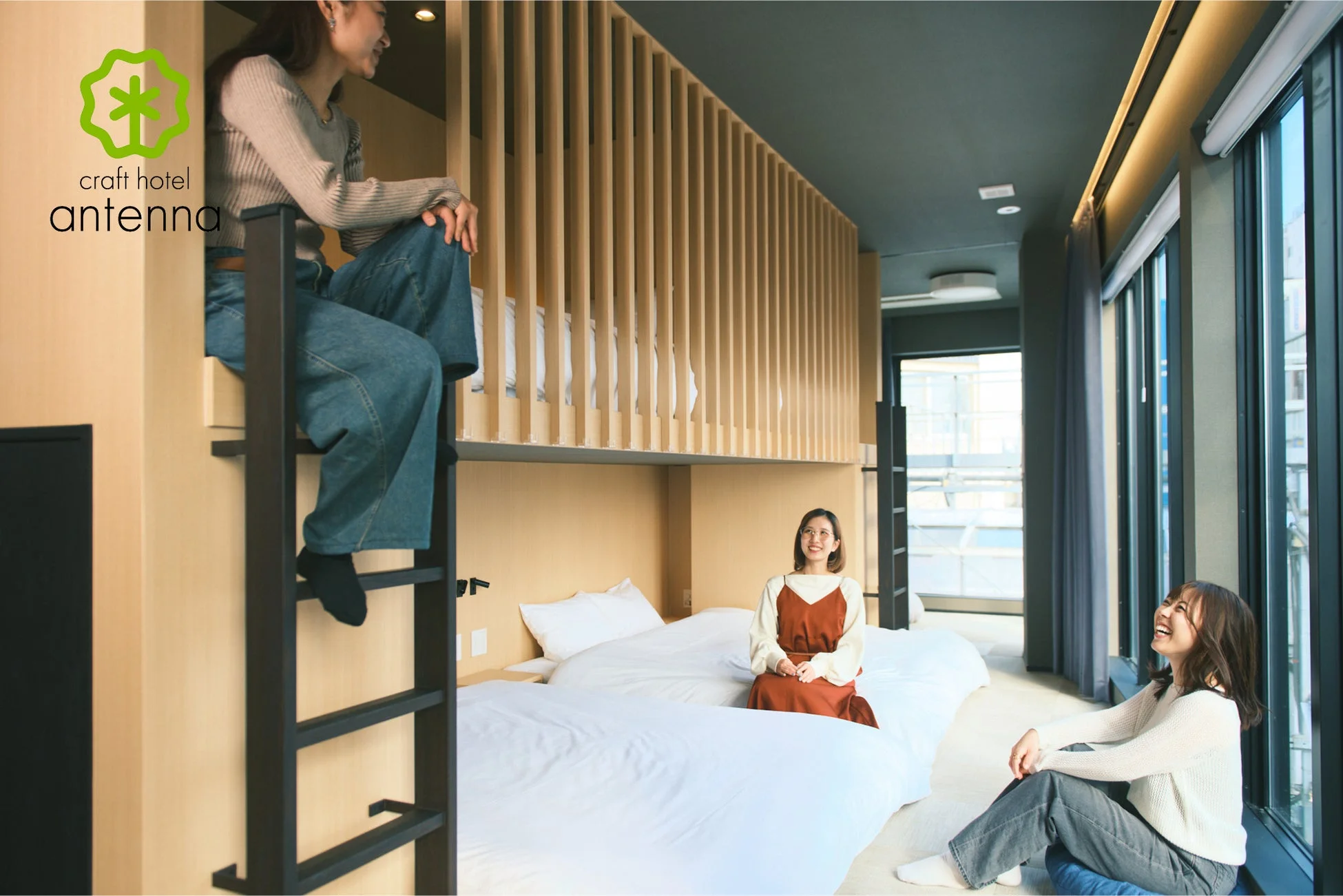 craft hotel antenna SHINJUKU KOENJI 客室の様子