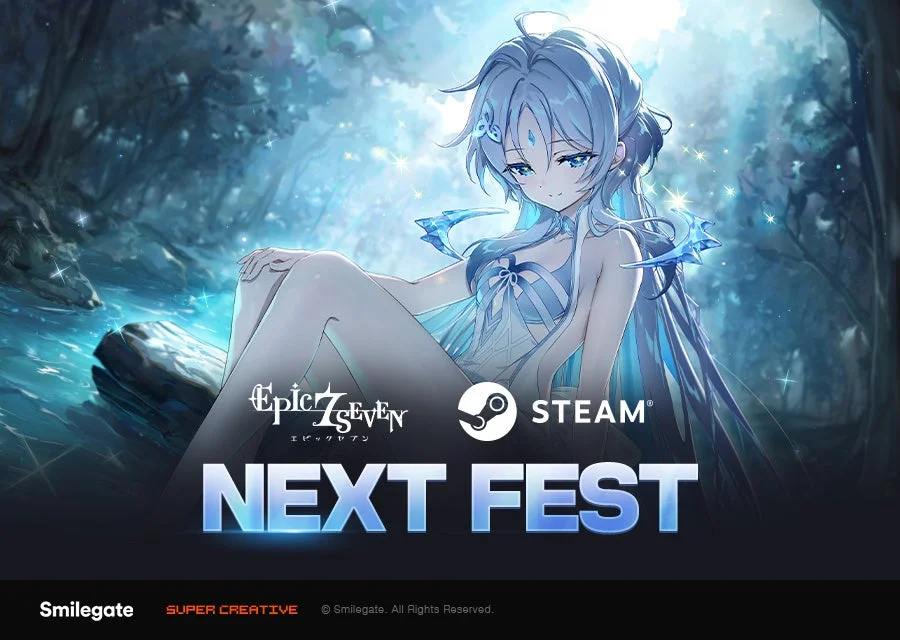 エピックセブン Steam Next Fest告知画像